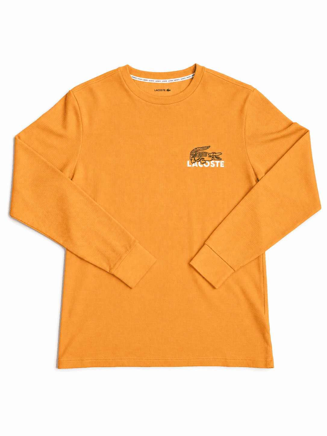 Camiseta manga larga Lacoste naranja