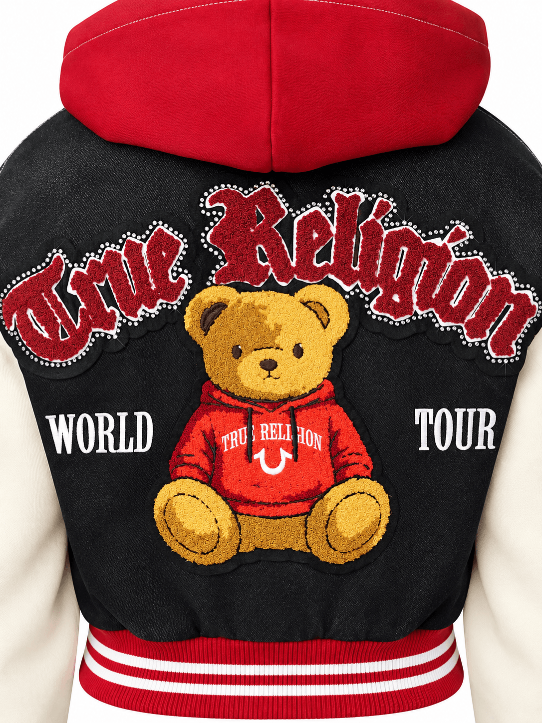 Chaqueta varsity True Religion oso
