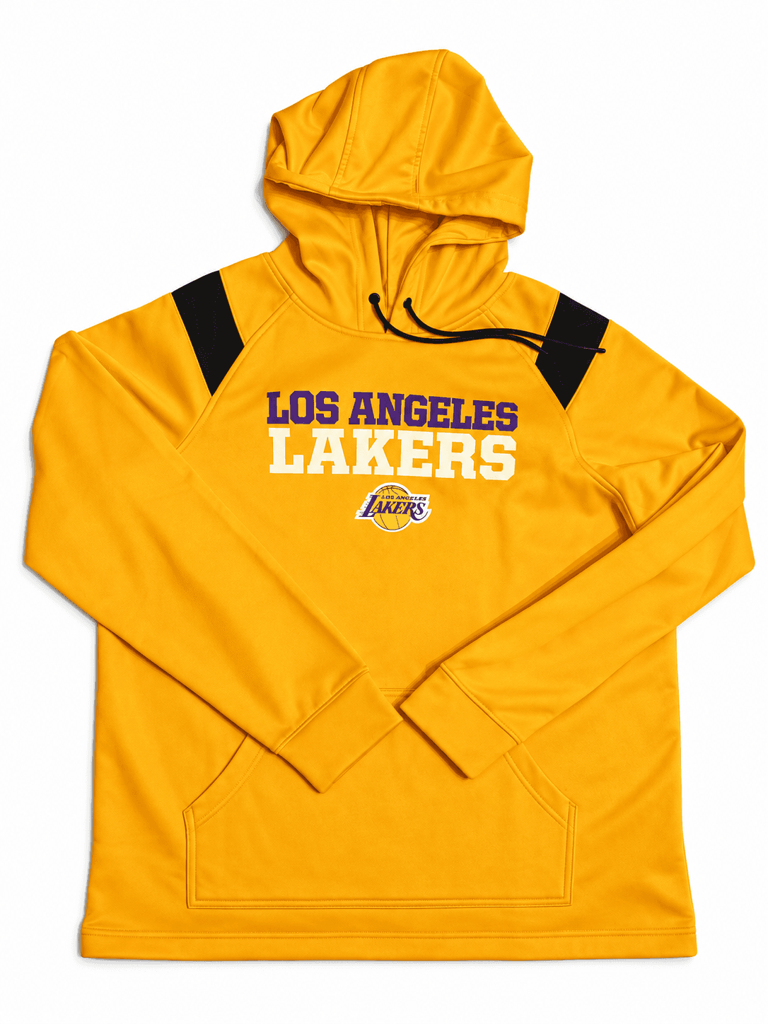 Buzo Lakers amarillo con capucha