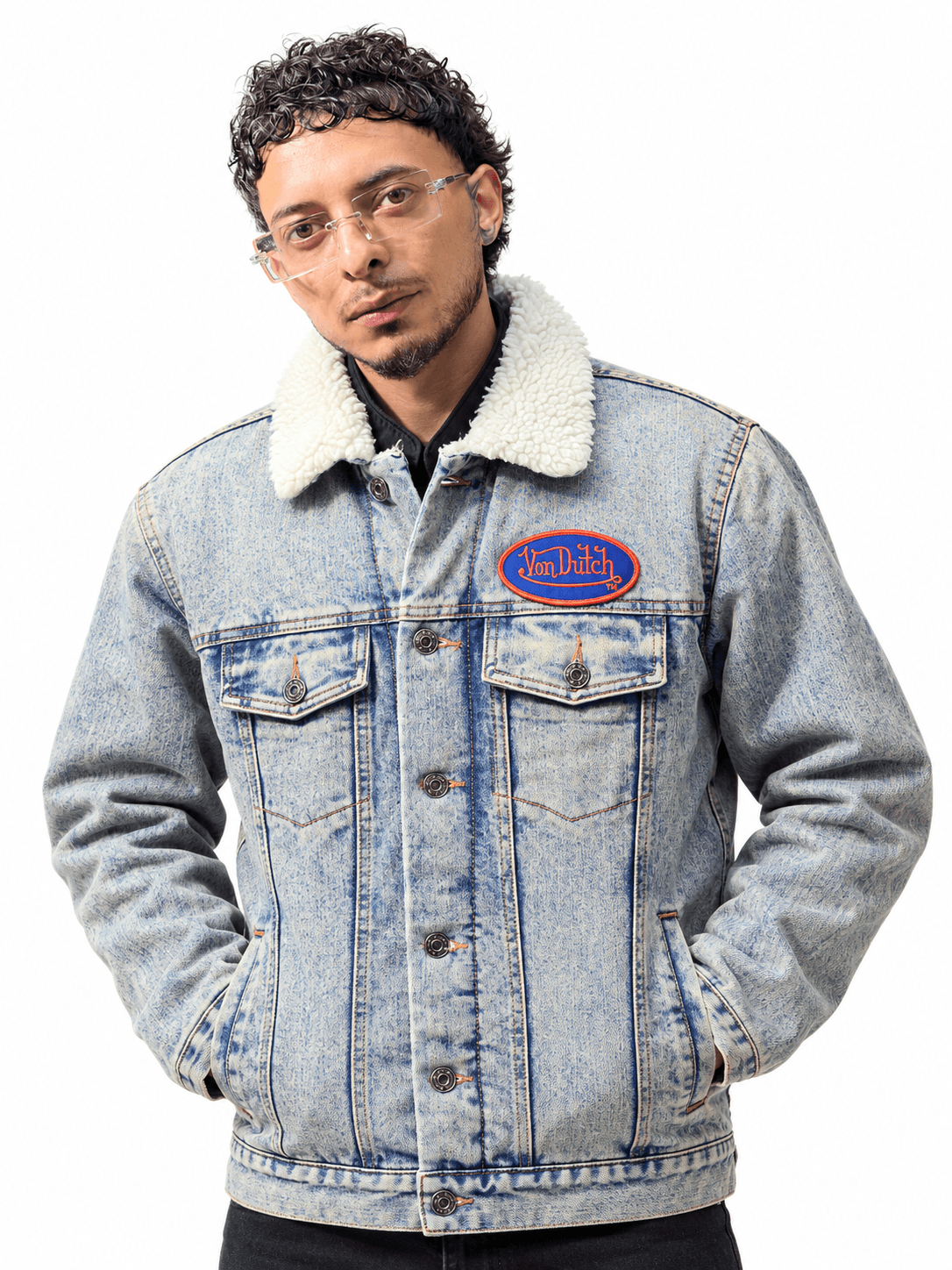 Chaqueta jean Von Dutch azul claro