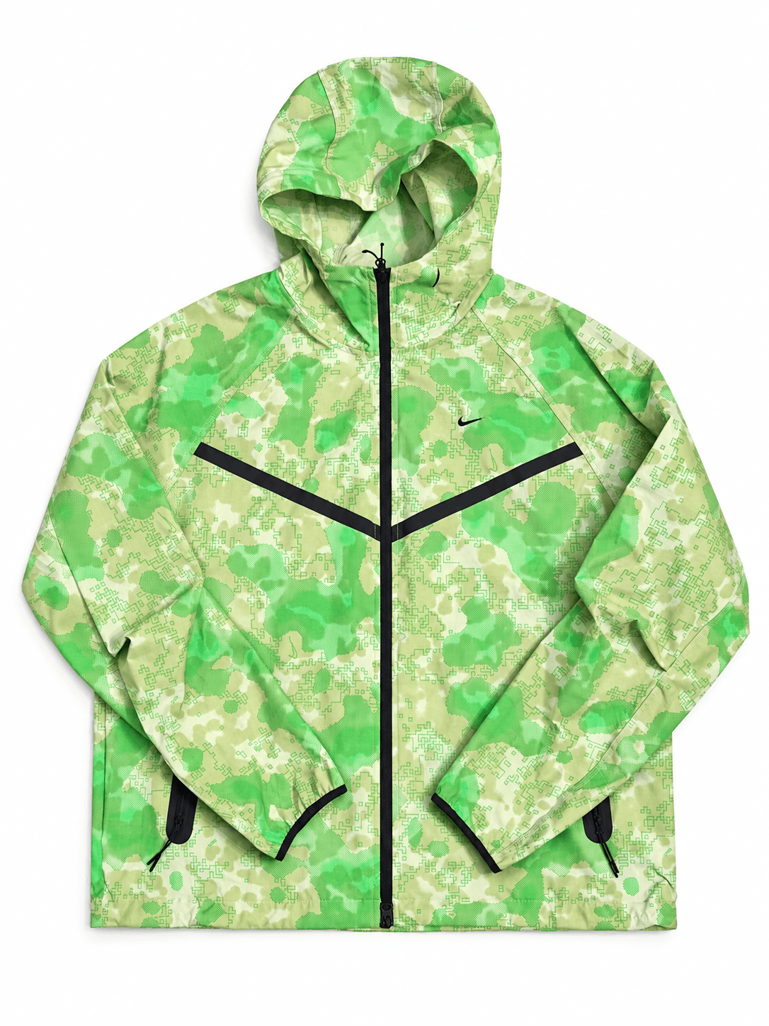 Chaqueta Nike camuflada verde