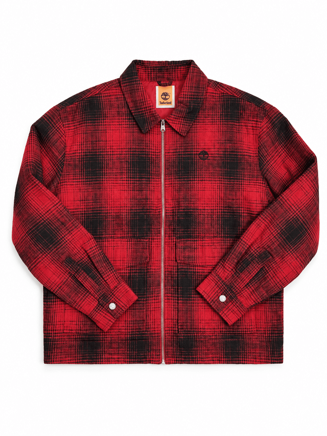 Chaqueta Timberland cuadros rojos