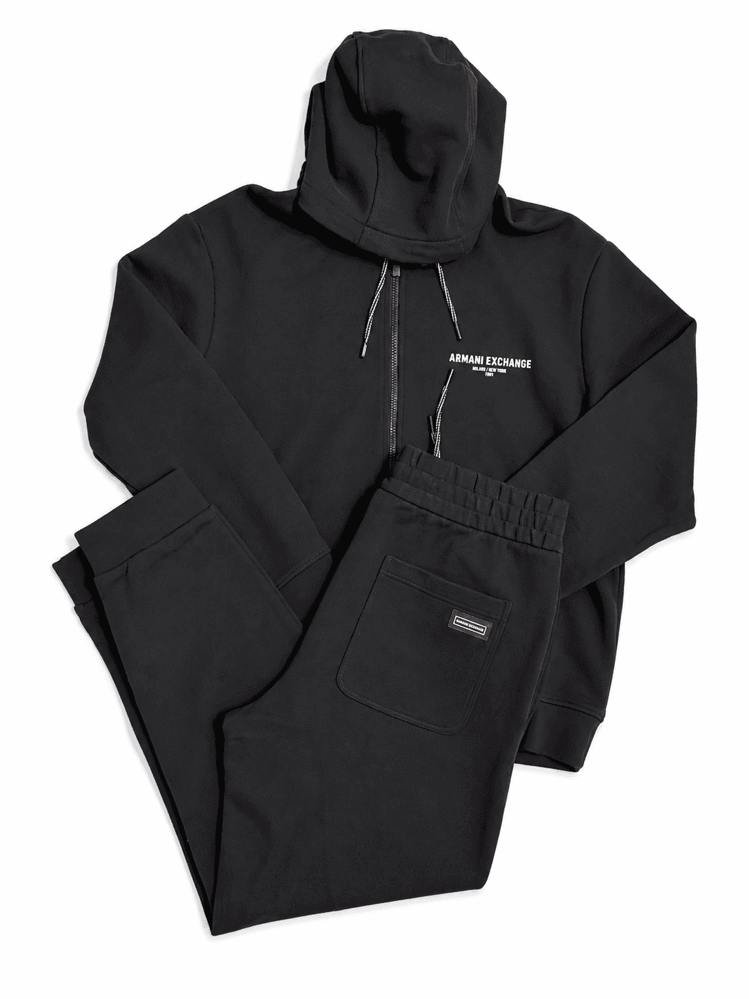 Conjunto deportivo Armani Exchange negro
