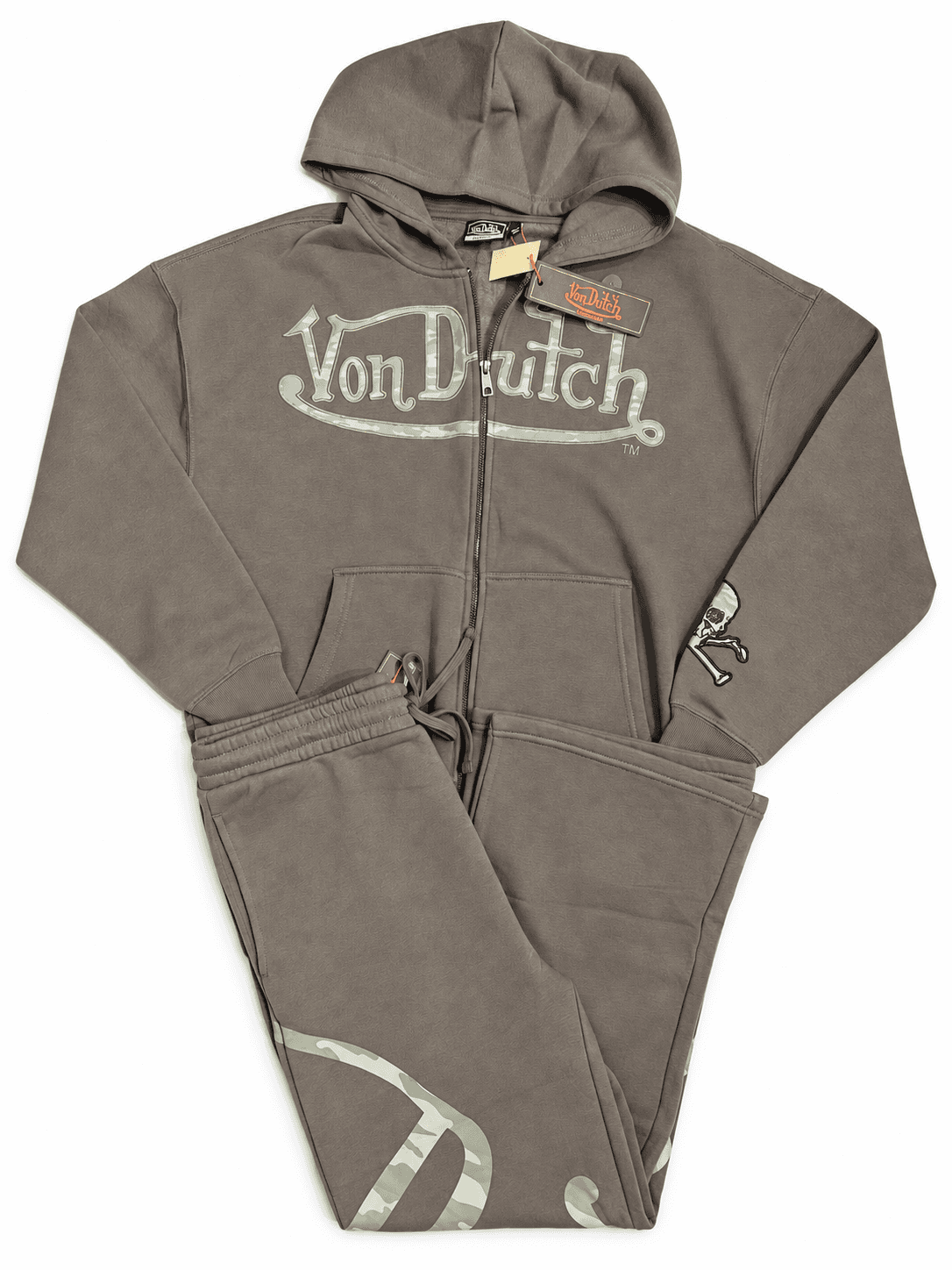 Conjunto deportivo Von Dutch verde militar