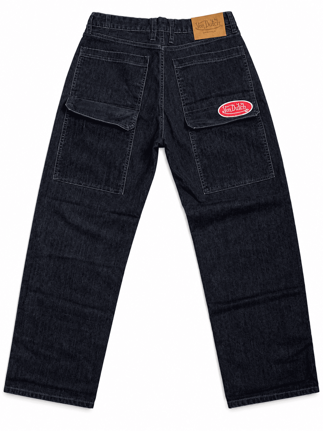 Jean cargo Von Dutch negro