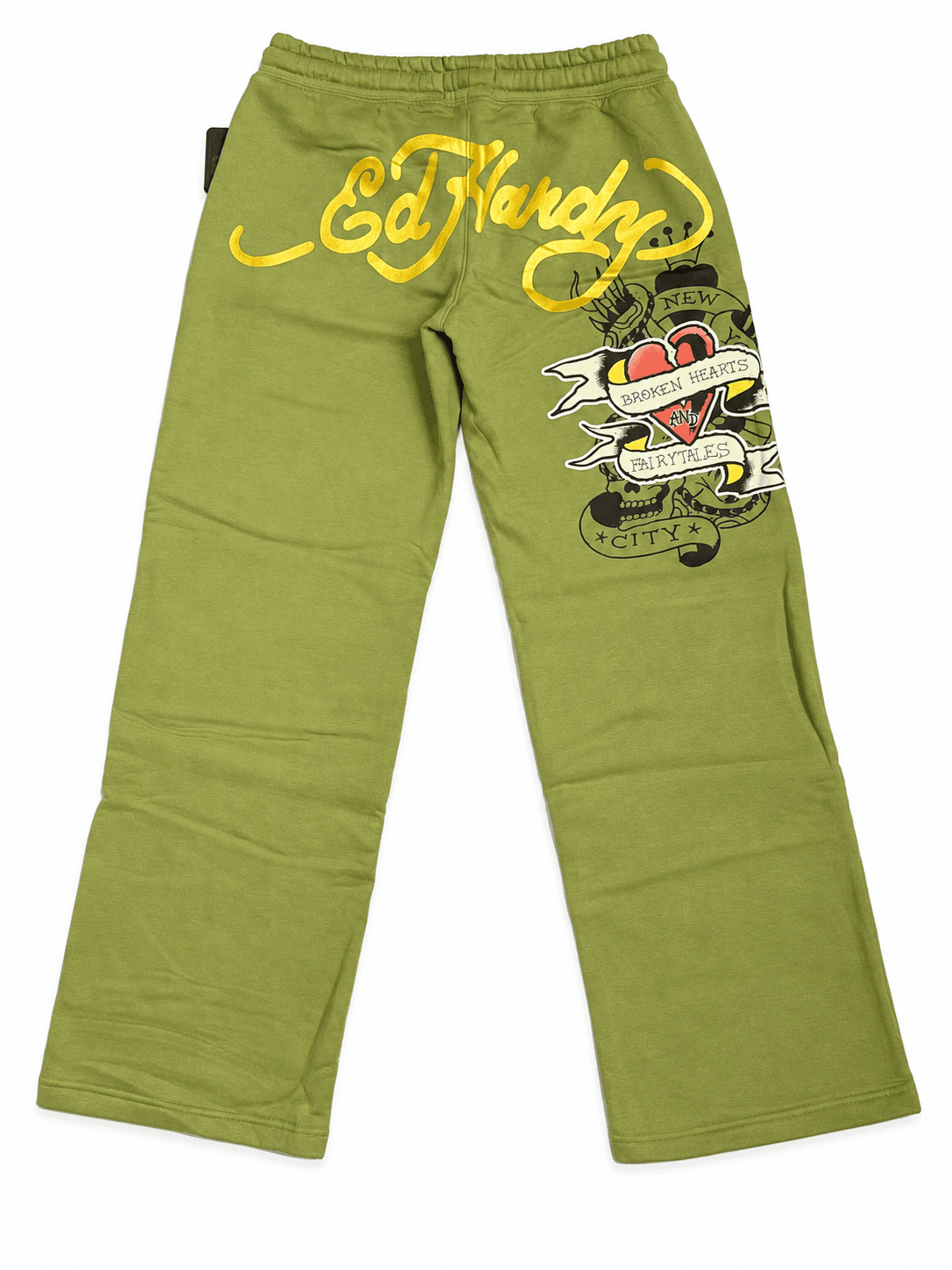 Sudadera pantalón Ed Hardy verde oliva